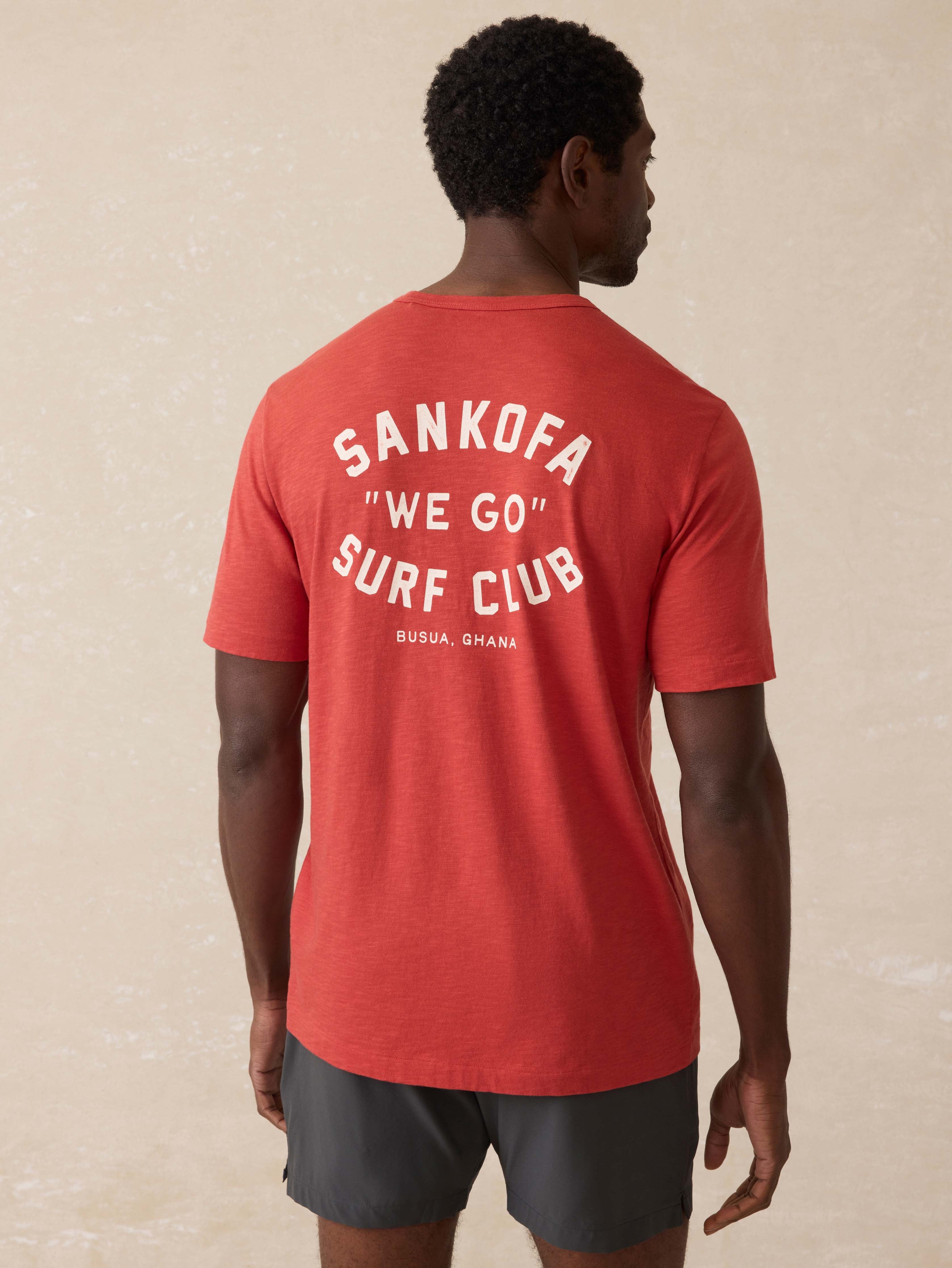 Surf Ghana Short Sleeve Logo Graphic Tee - Cavern Clay Secondary image