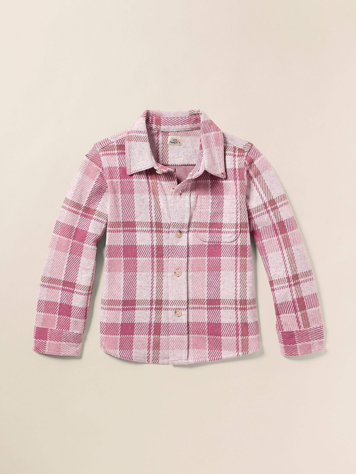 Kids Legend™ Sweater Shirt - Amelia Plaid Main image