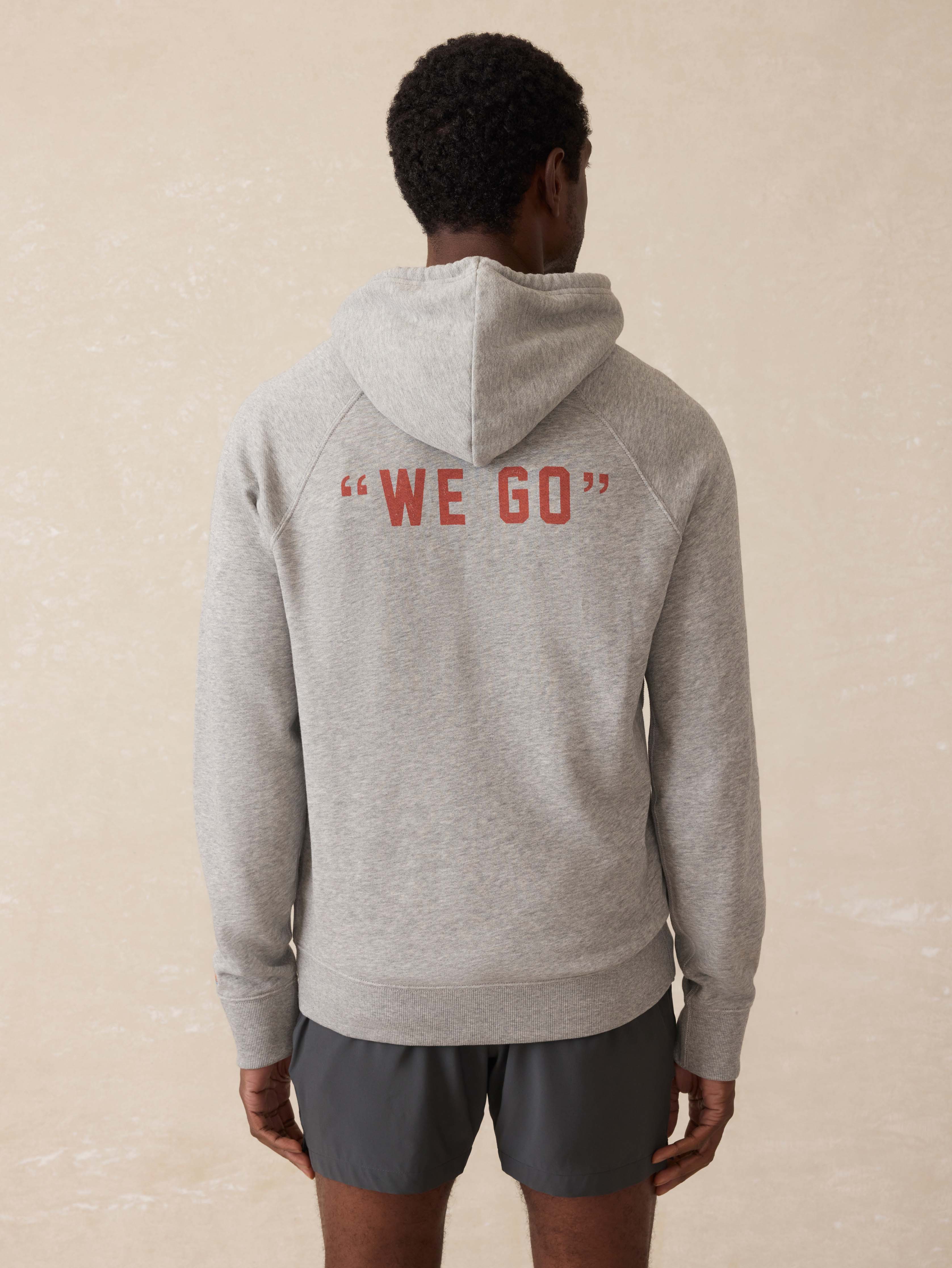 Surf Ghana High Standard Fleece Hoodie - Silver Ash Heather Secondary image