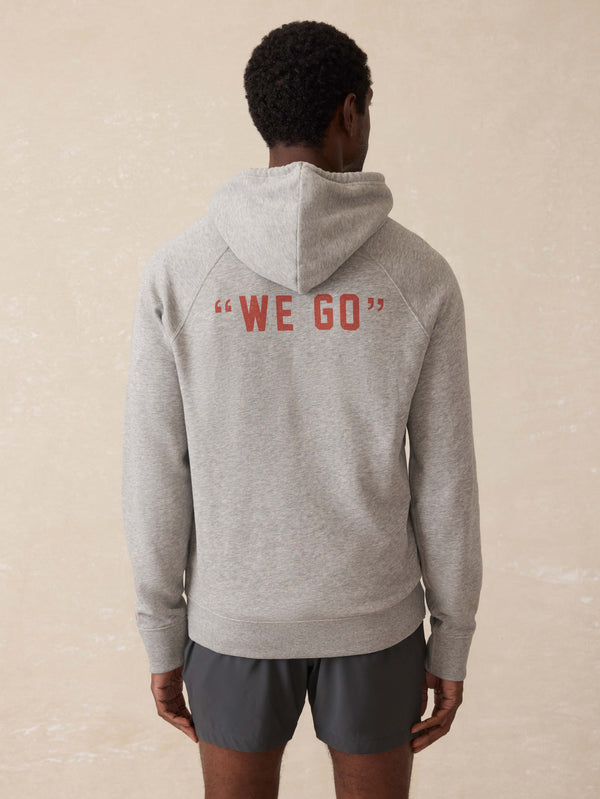 Surf Ghana High Standard Fleece Hoodie - Silver Ash Heather