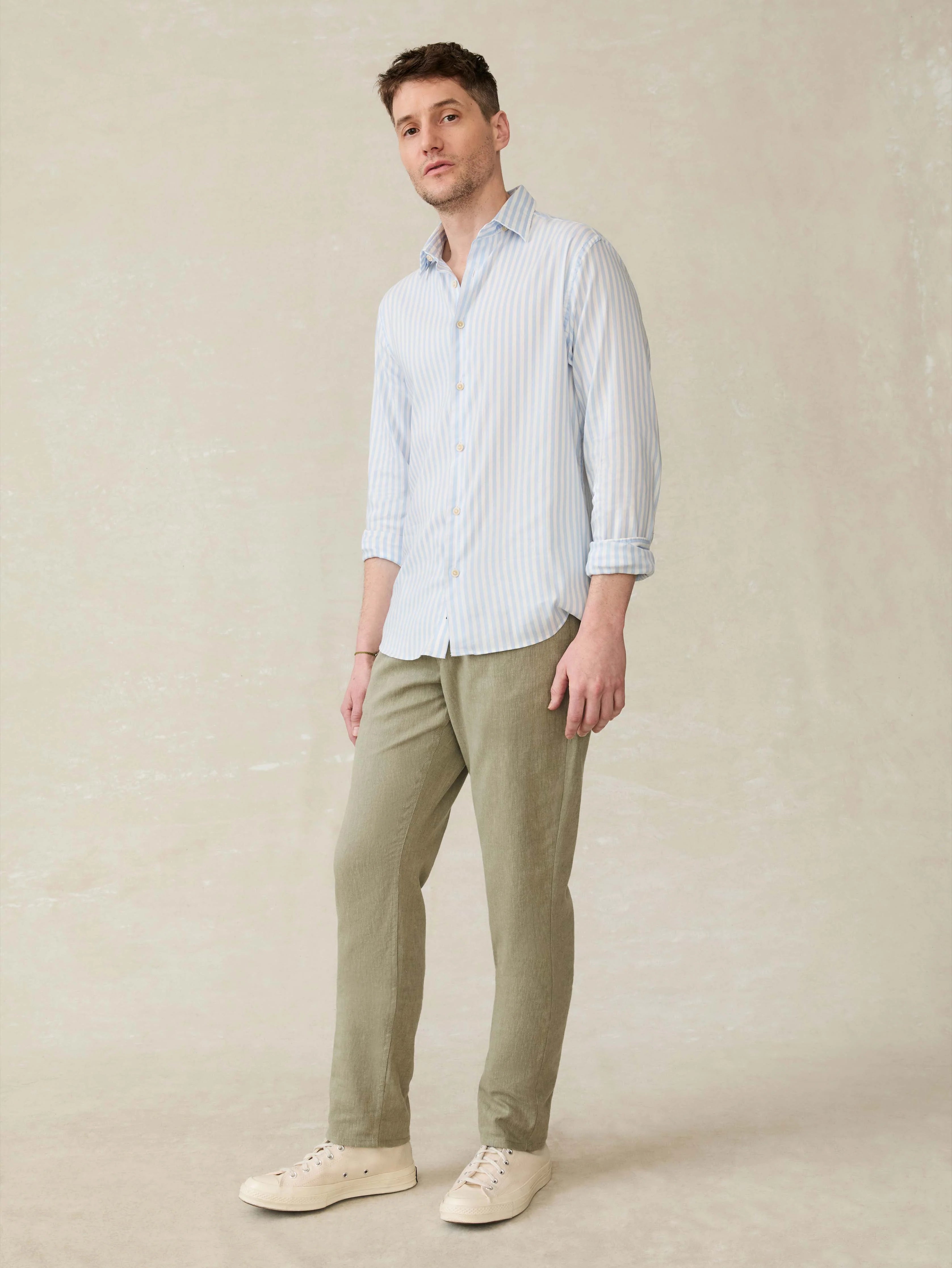 Movement™ Monterey Shirt - Blue Cape Stripe
