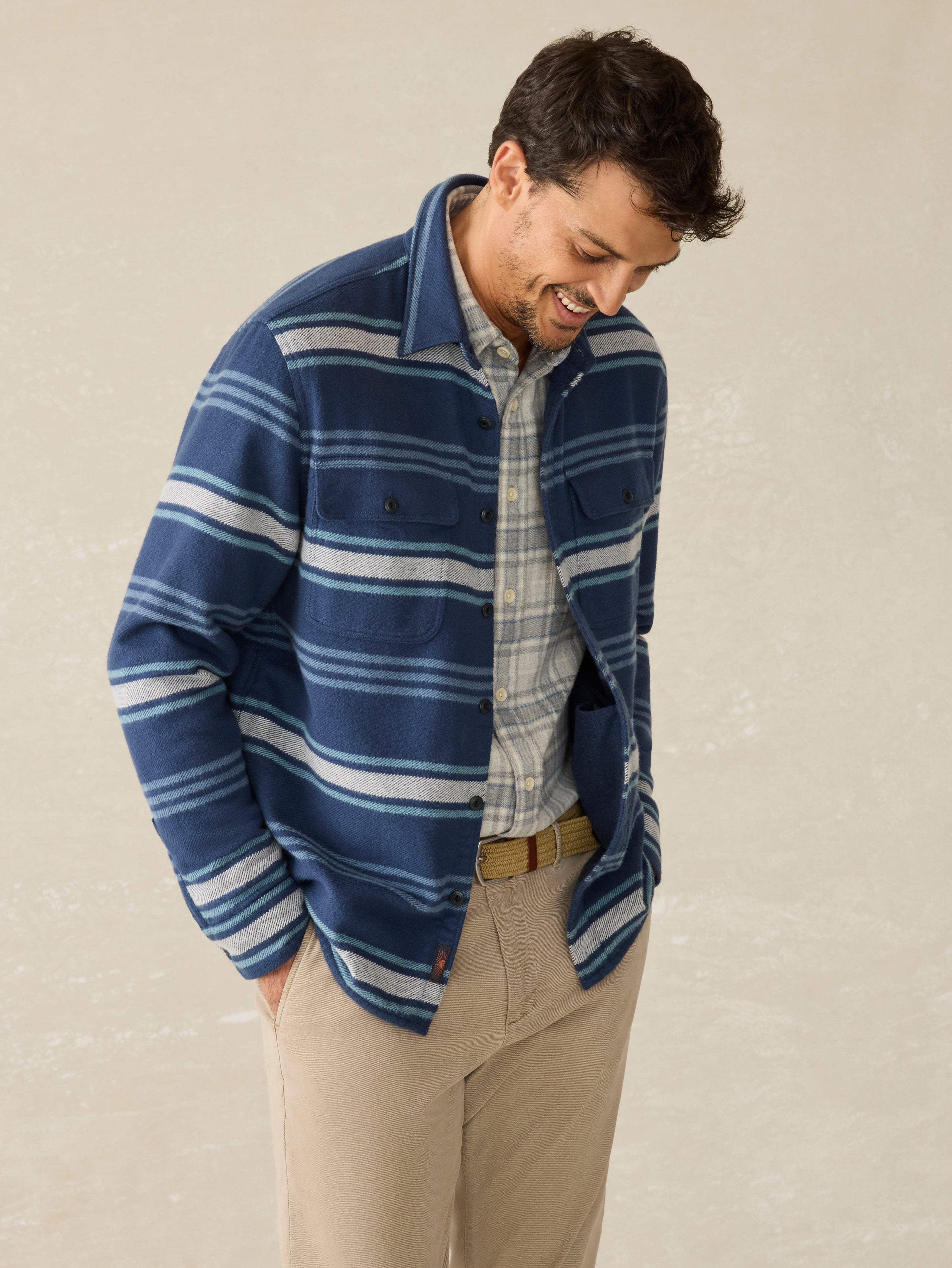 Wavebreaker Shirt - Winter Summit Stripe Main image
