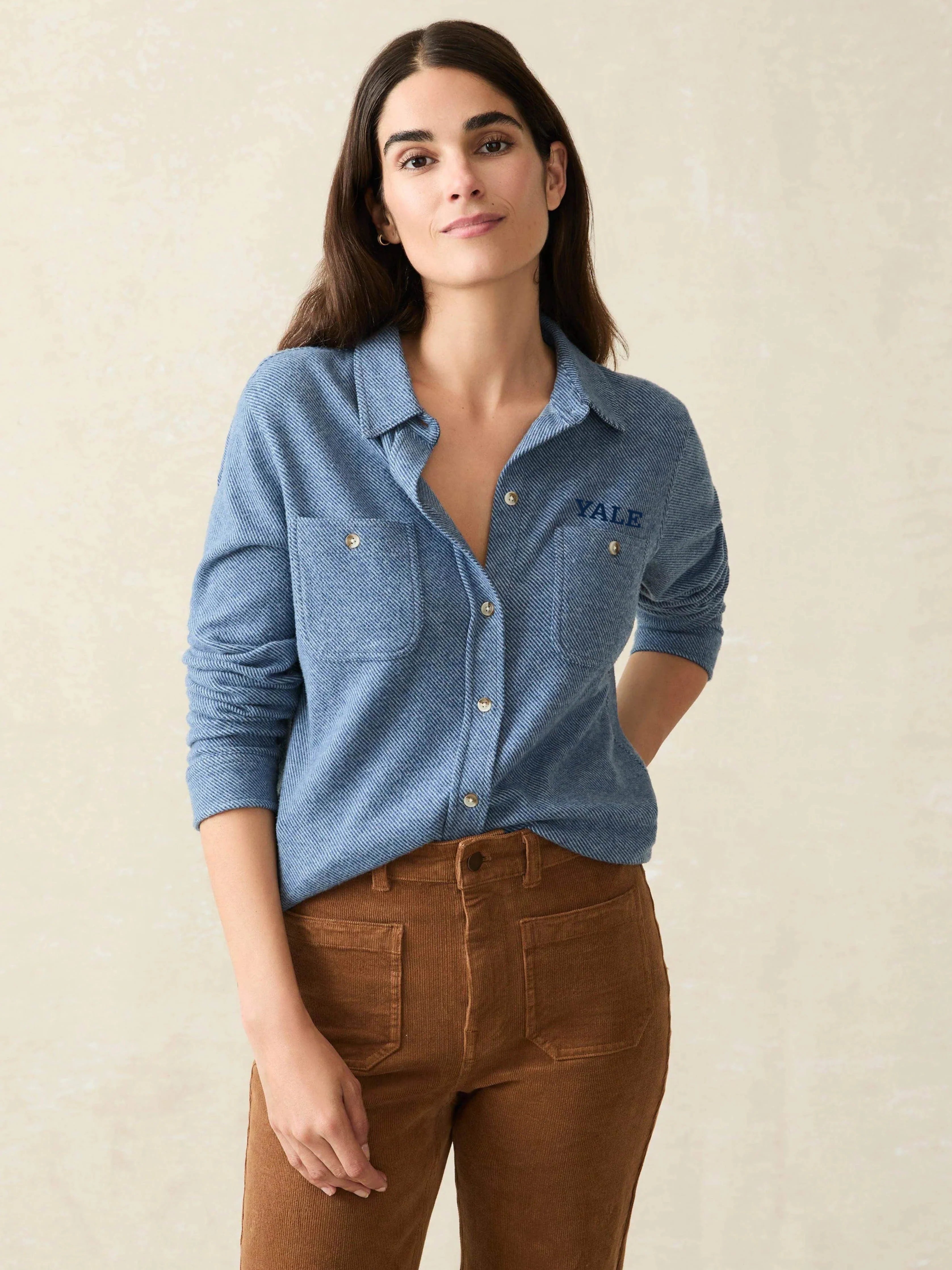 Yale Legend™ Sweater Shirt - Glacier Blue Twill Main image