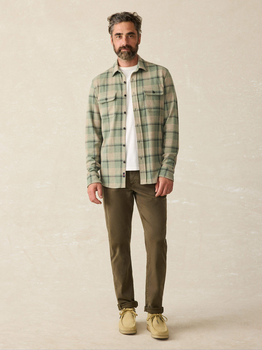 Legend™ Sweater Shirt - Forest Drive Plaid