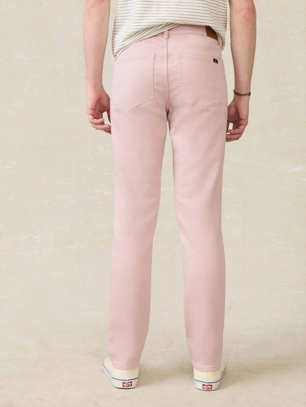 Stretch Terry 5-Pocket - Spring Quartz