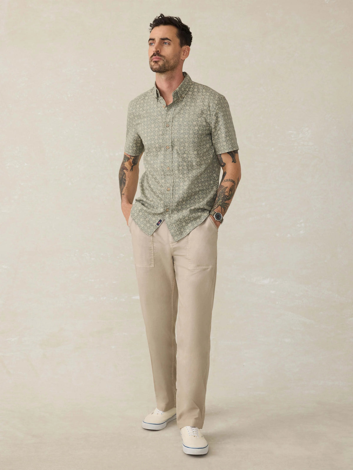 Dune Utility Pant - Sandy Dusk