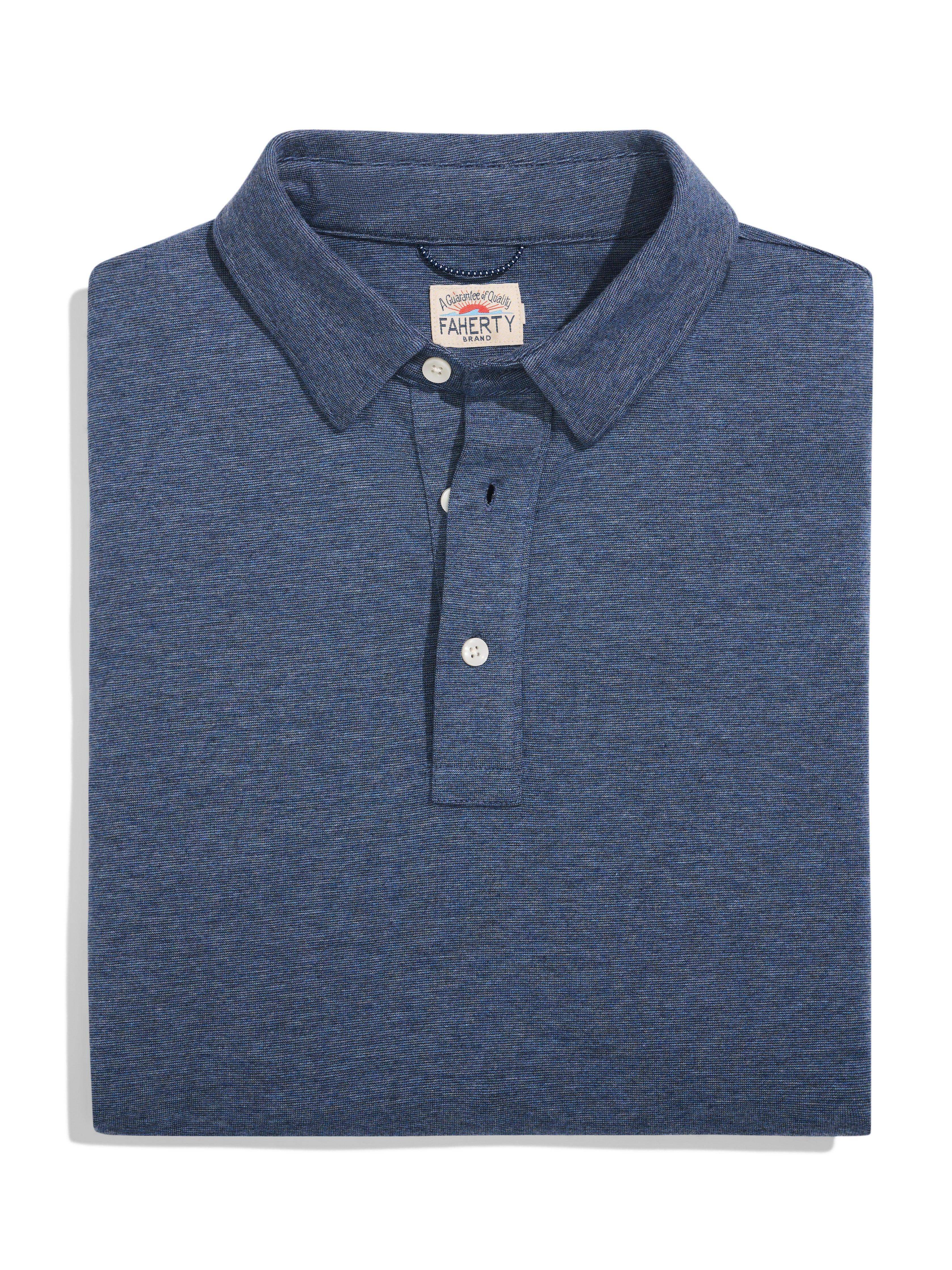 Movement™ Short-Sleeve Polo - Sea Navy Melange Main image