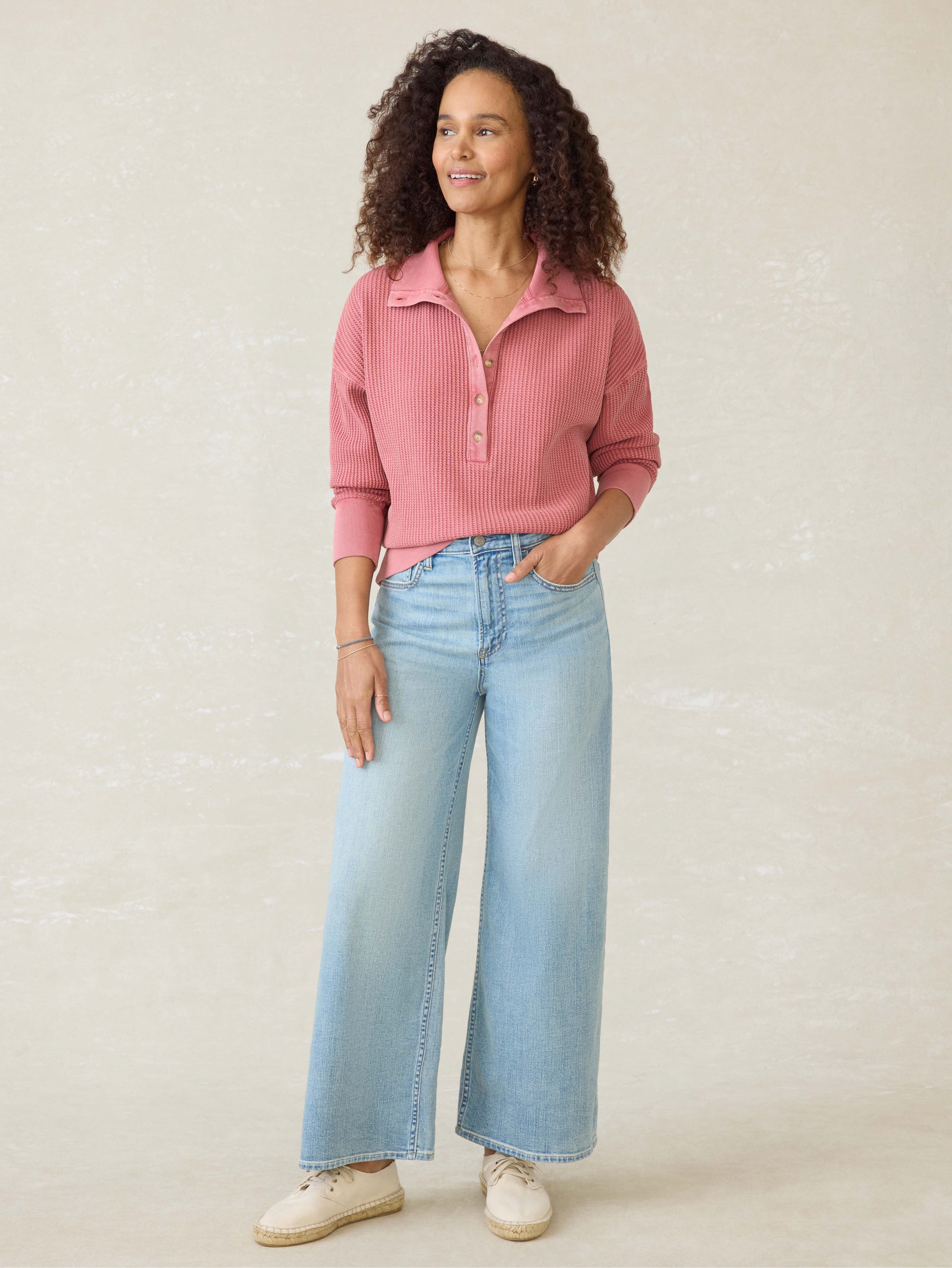 Après Waffle Henley - Baroque Rose Secondary image