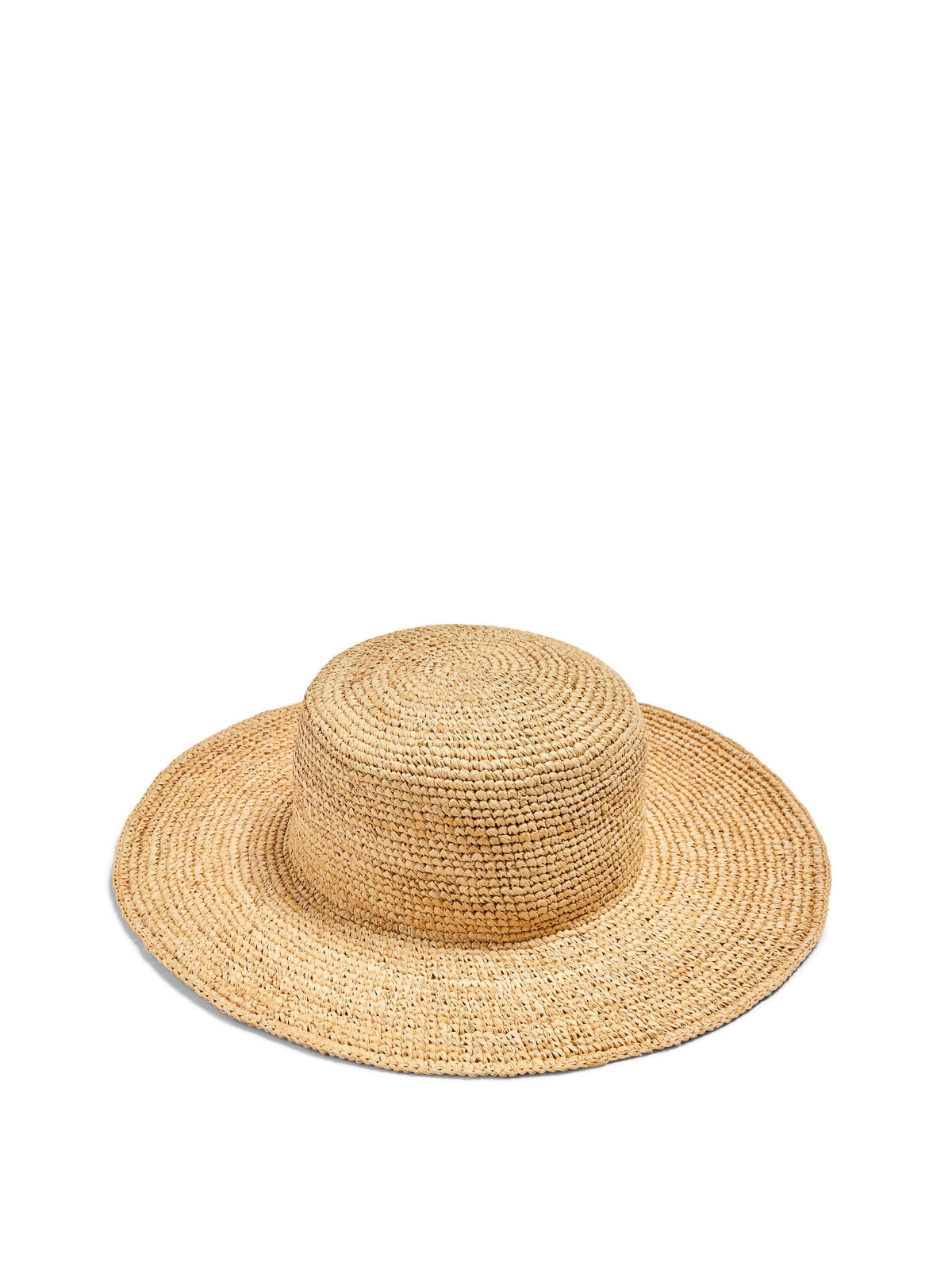 Raffia Packable Sun Hat - Natural Main image