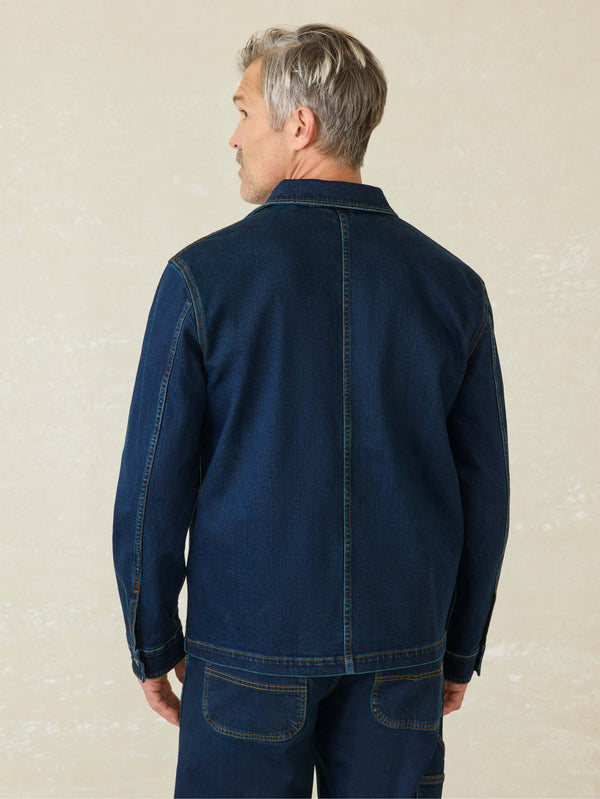 Denim Studio Jacket - Shoreblue Wash