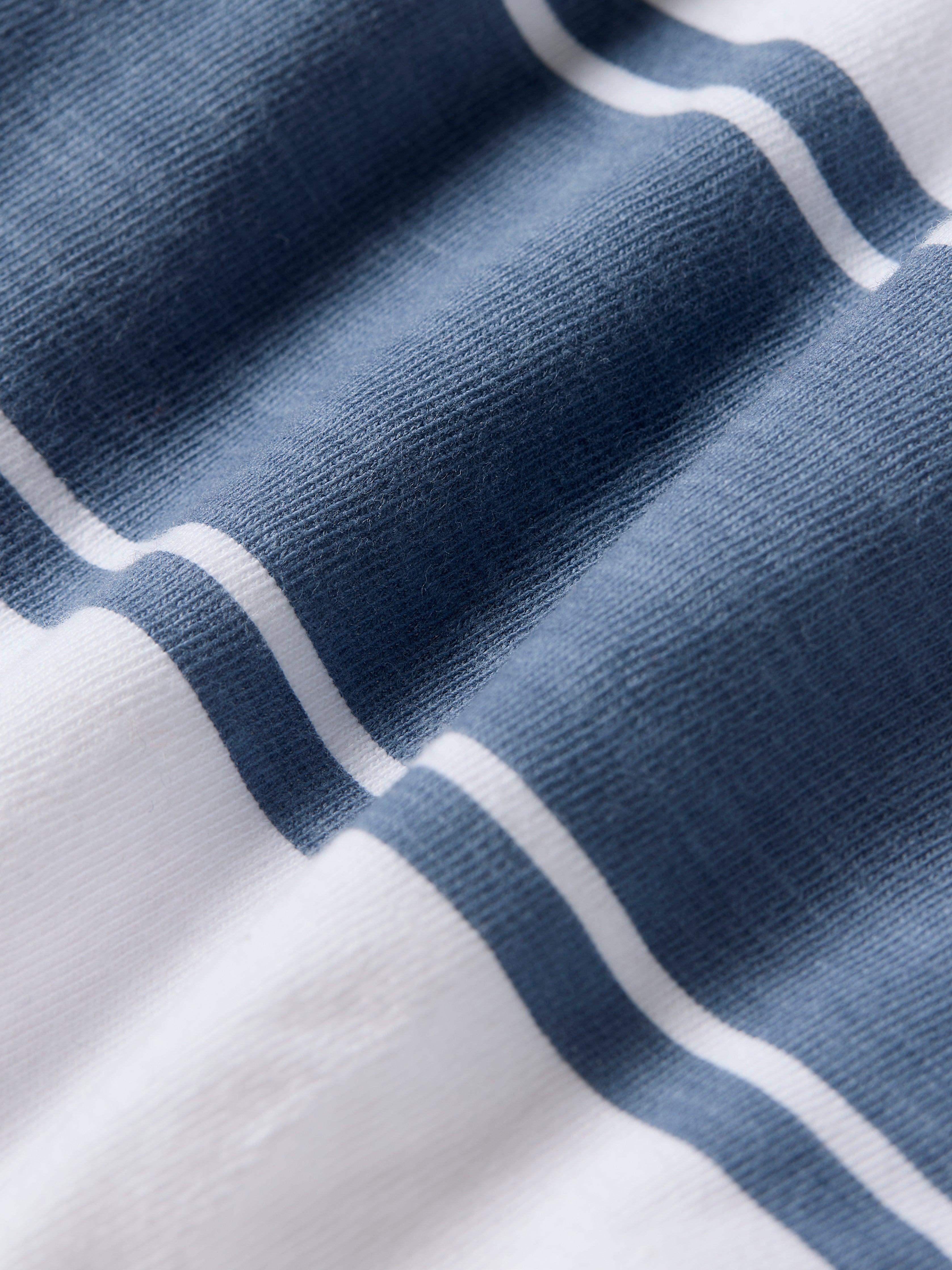 Kids Surf Stripe Sunwashed Tee - White Surf Stripe Secondary image