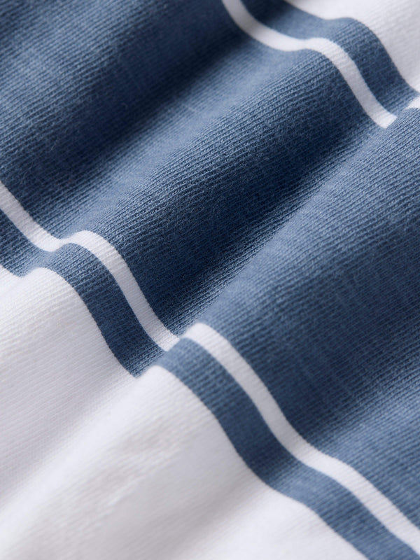 Kids Surf Stripe Sunwashed Tee - White Surf Stripe