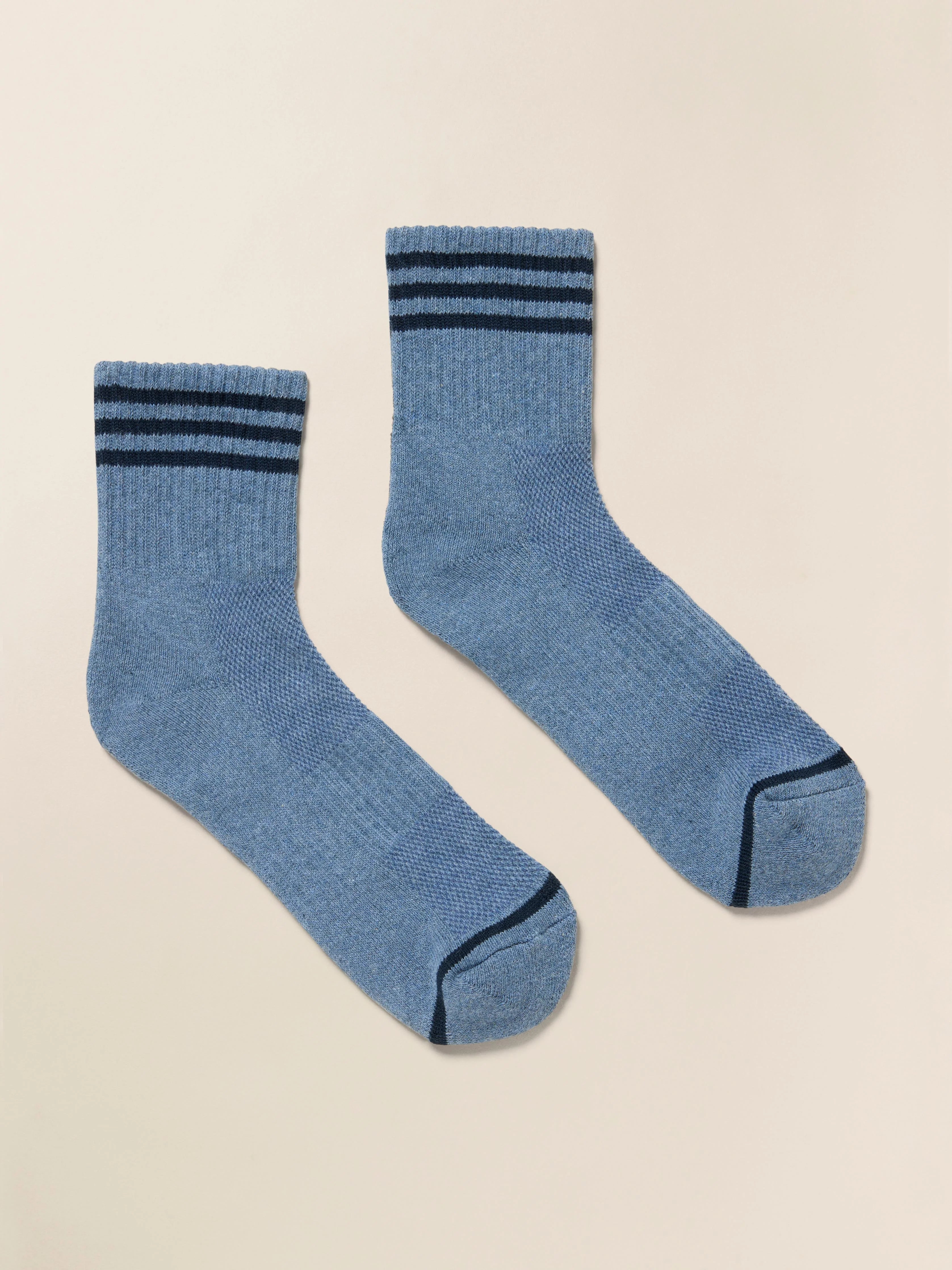 Le Bon Shoppe Girlfriend Socks - Indigo Secondary image