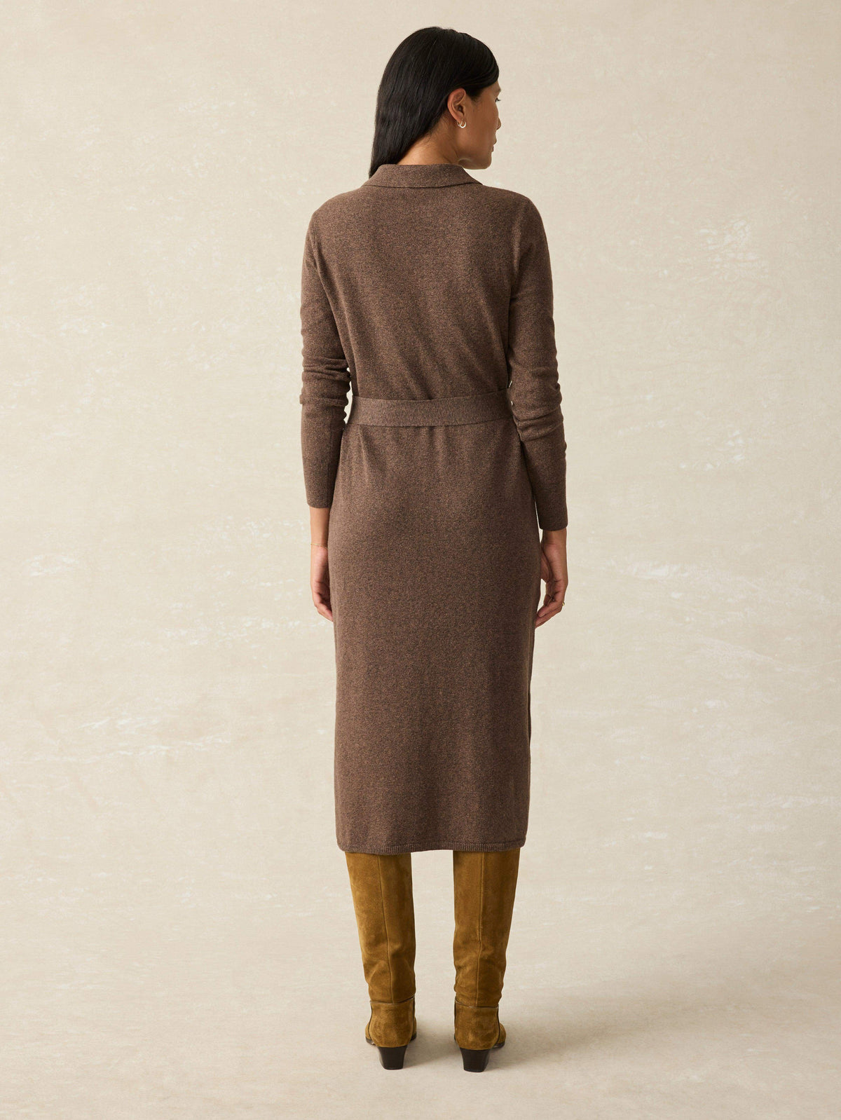 Jackson Sweater Dress - Mocha Heather