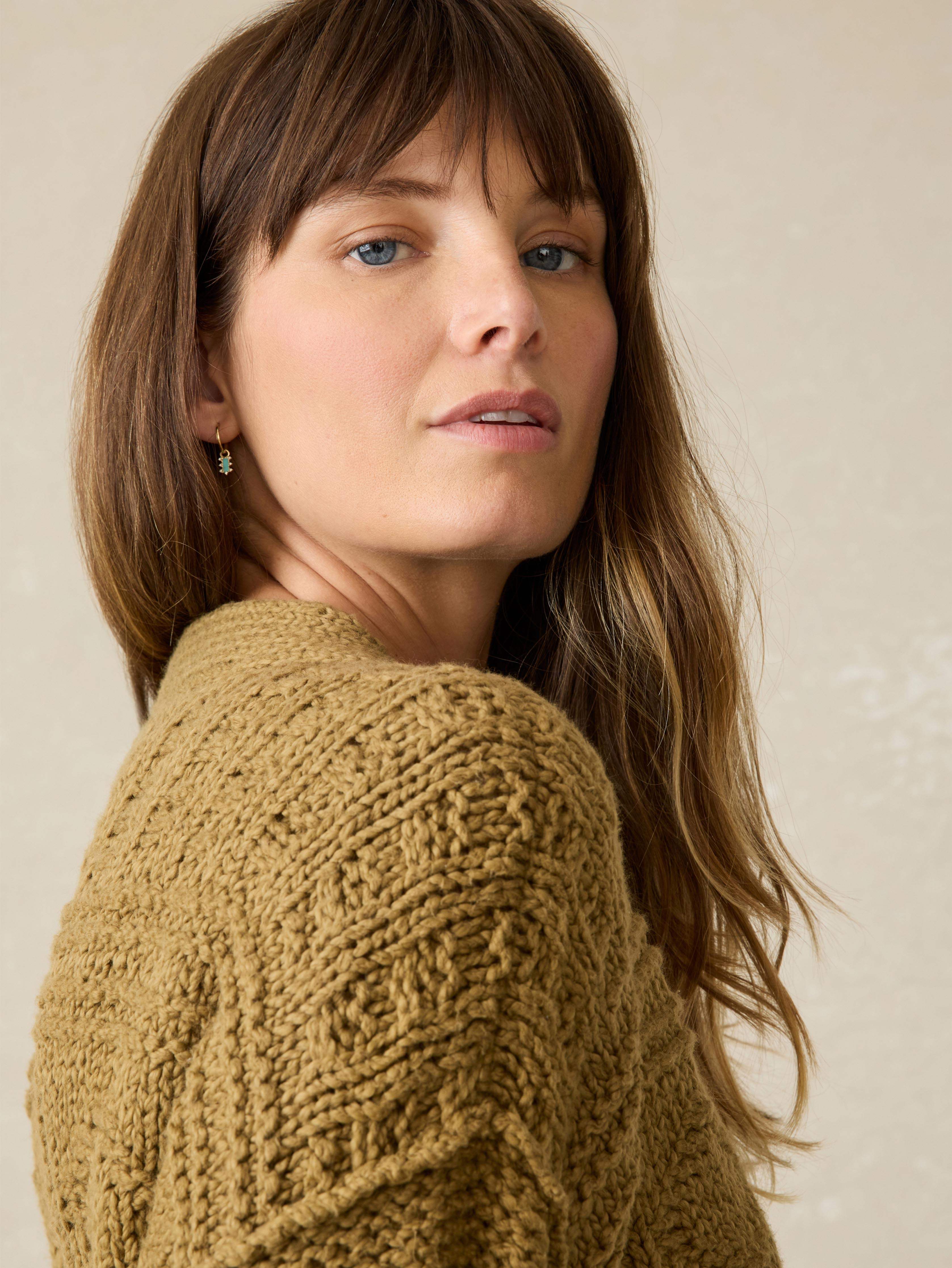 Catskill Cardigan - Antique Bronze Secondary image