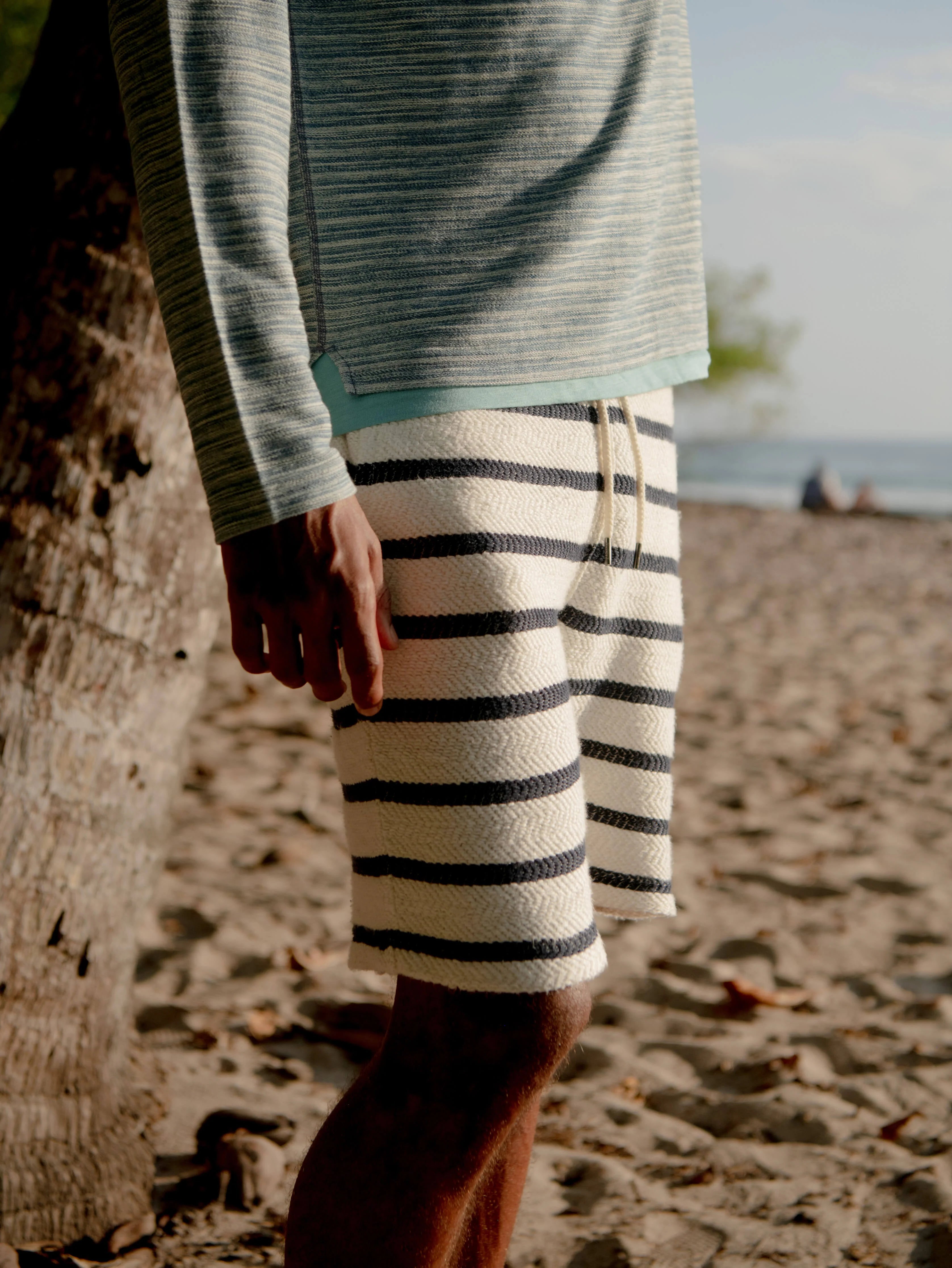 Whitewater Sweatshort - Boothbay Stripe Main image