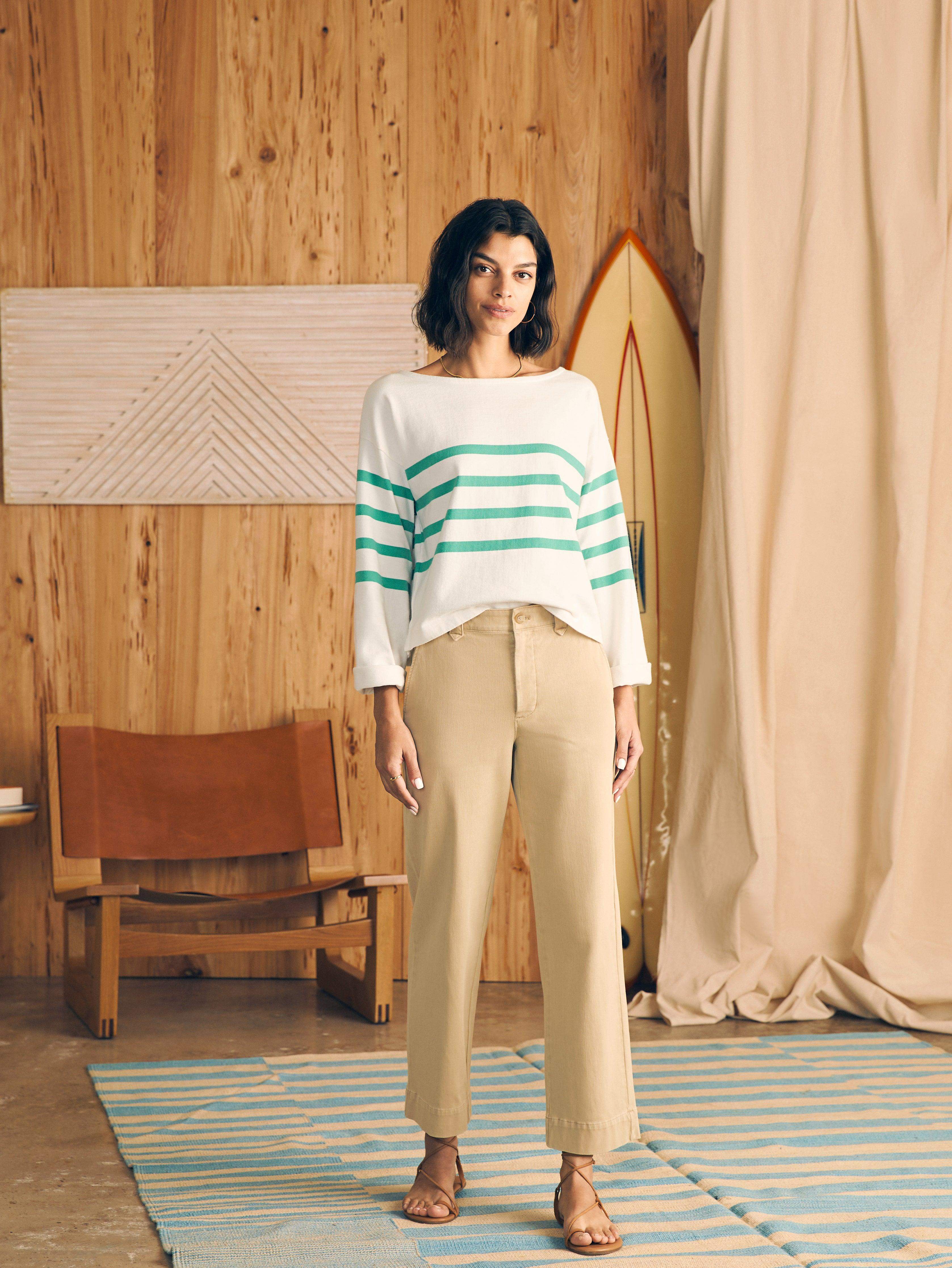 Coastline Stretch Chino - Khaki Secondary image