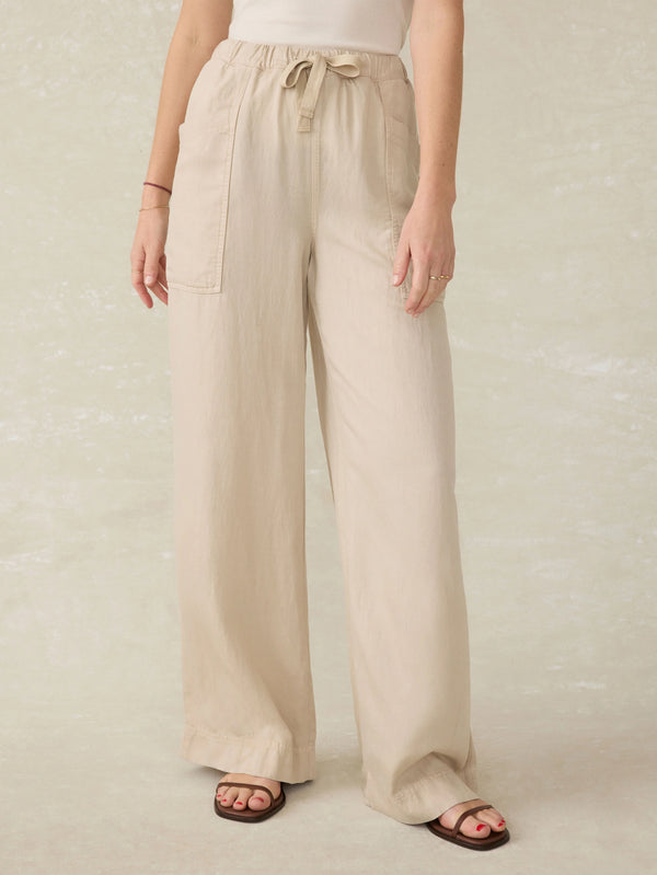 Topanga Drape Pant - Wheaten