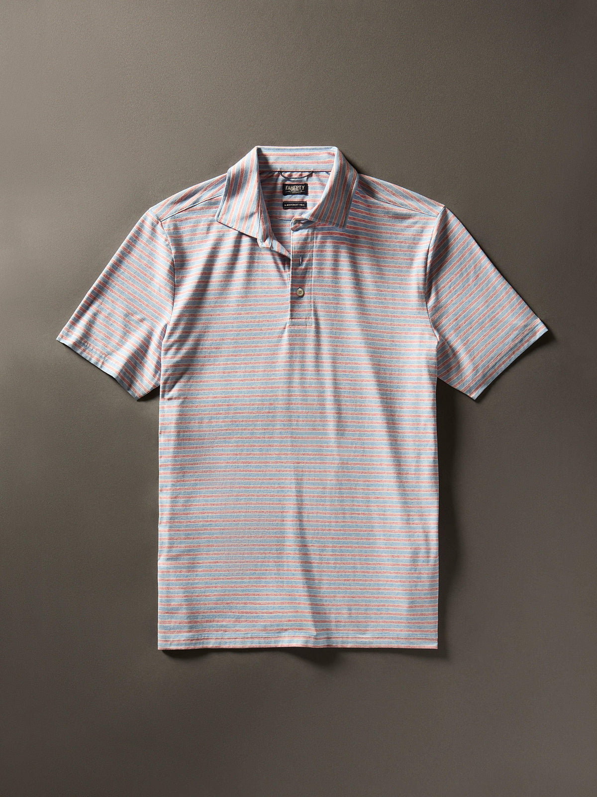 Short-Sleeve Movement™ Polo Shirt - Horizon Line Stripe