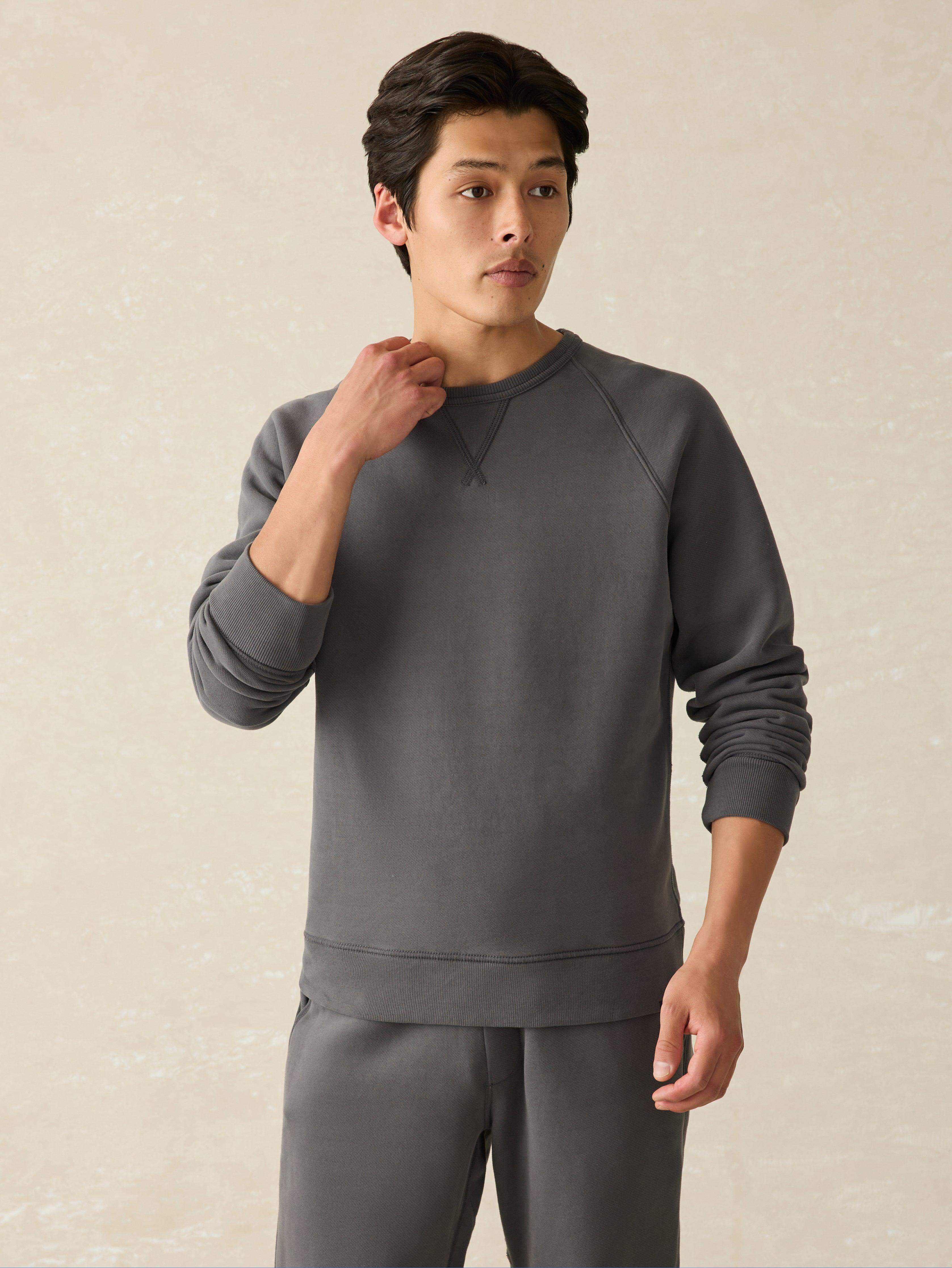 High Standard Fleece Crewneck - Mountain Black Main image