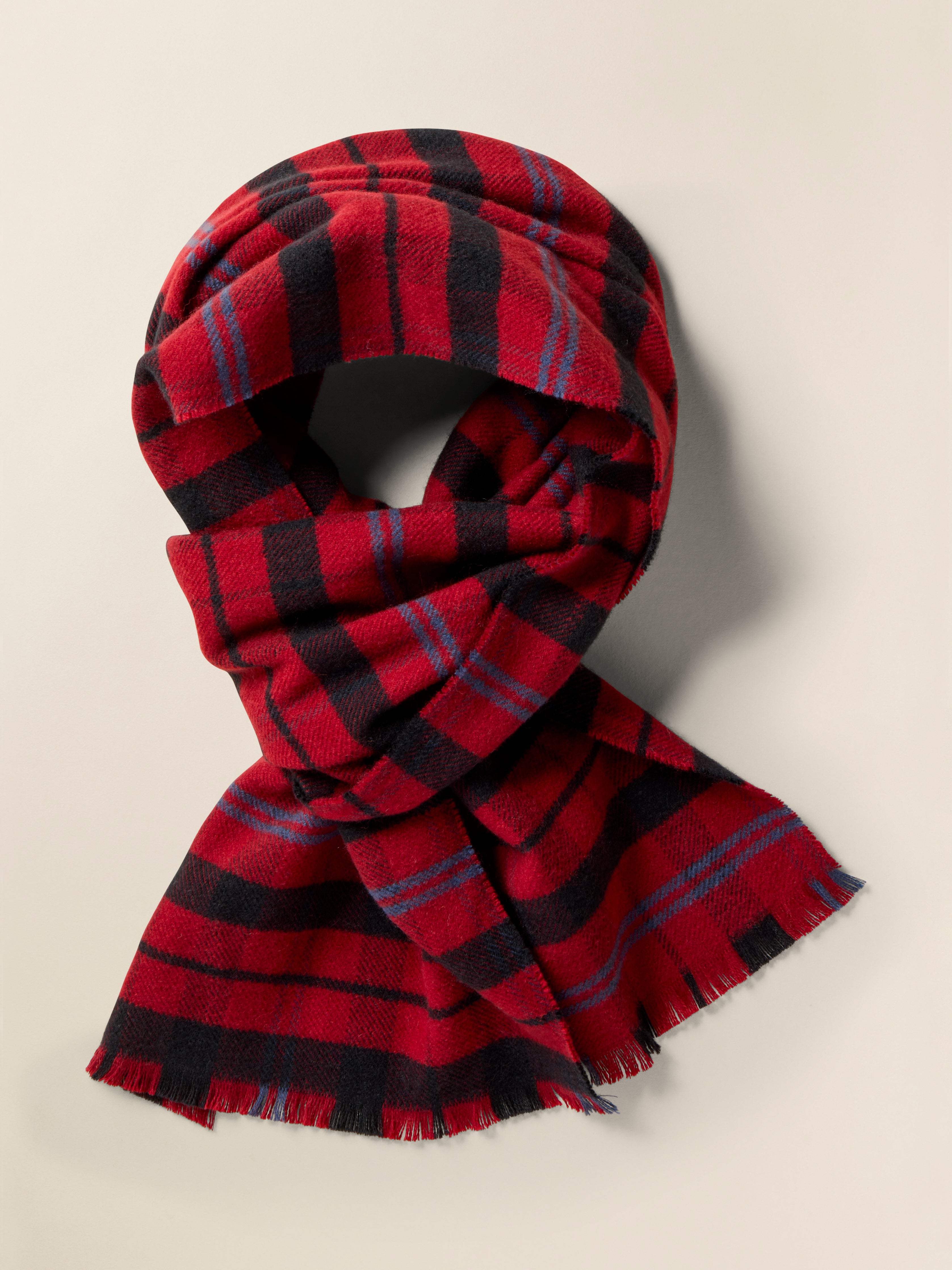 Fireplace Plaid Scarf - Fireplace Plaid Main image