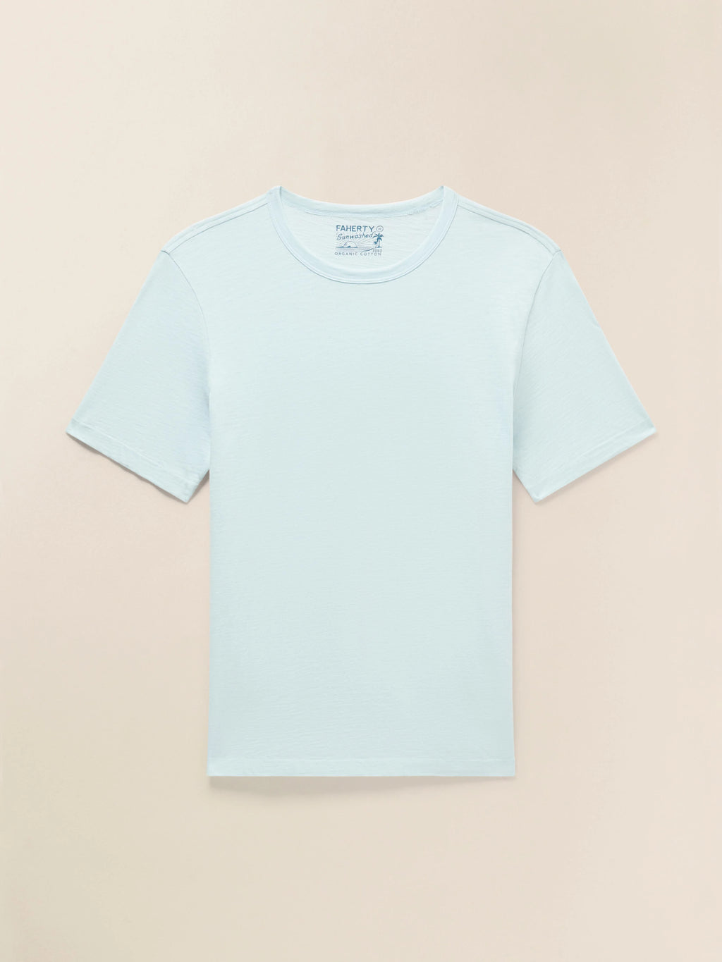 Sunwashed Regenerative Tee - Sky