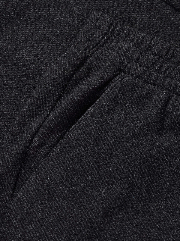 Legend™ Lounge Wide Leg Pant - Heathered Black Twill