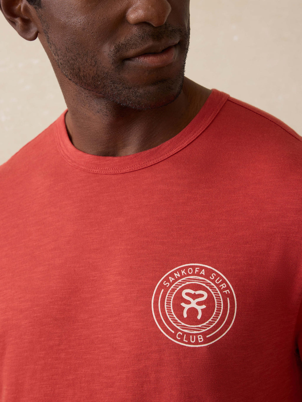 Surf Ghana Short Sleeve Logo Graphic Tee - Cavern Clay