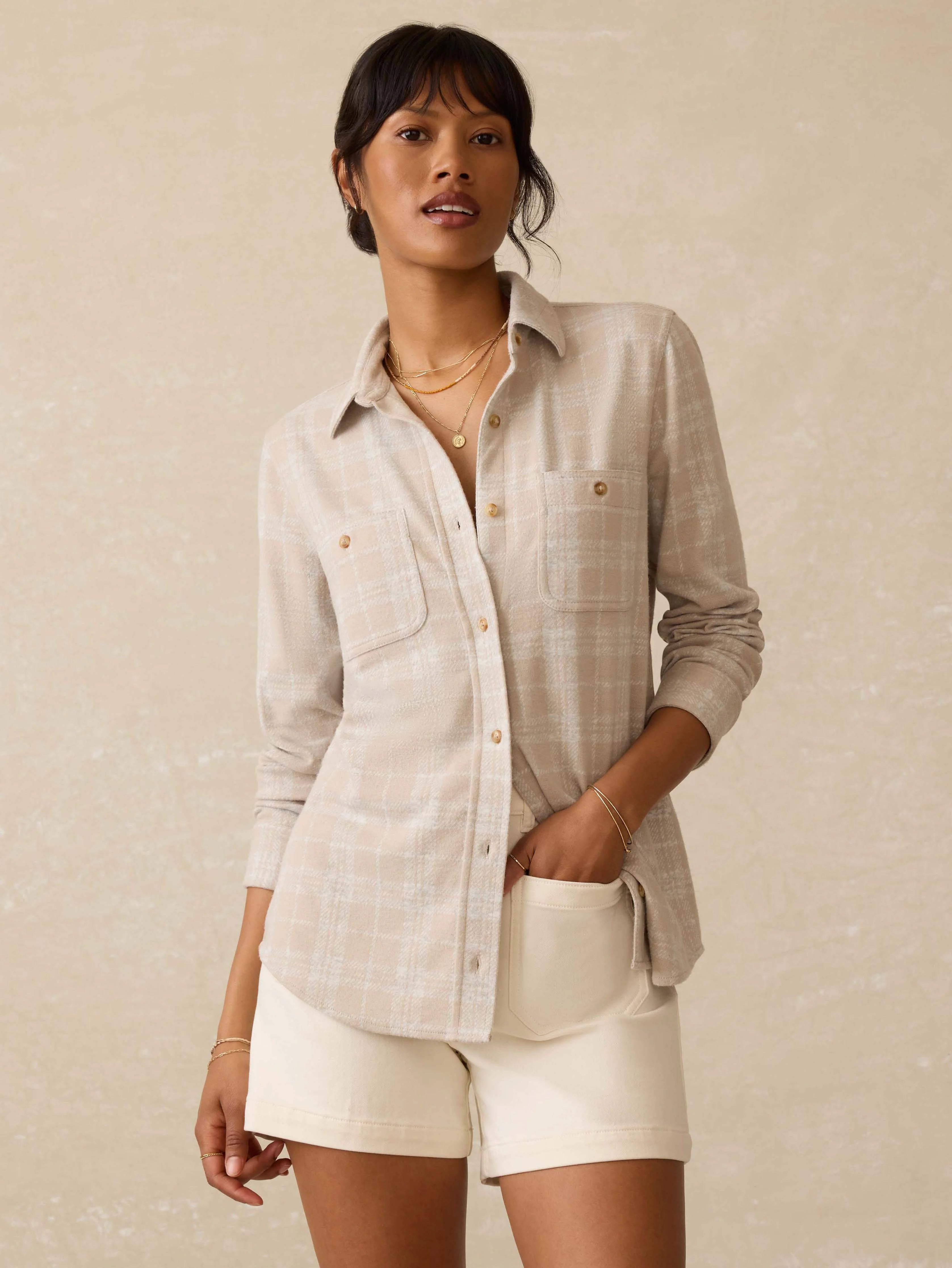 Legend™ Sweater Shirt - Desert Plains Plaid Main image
