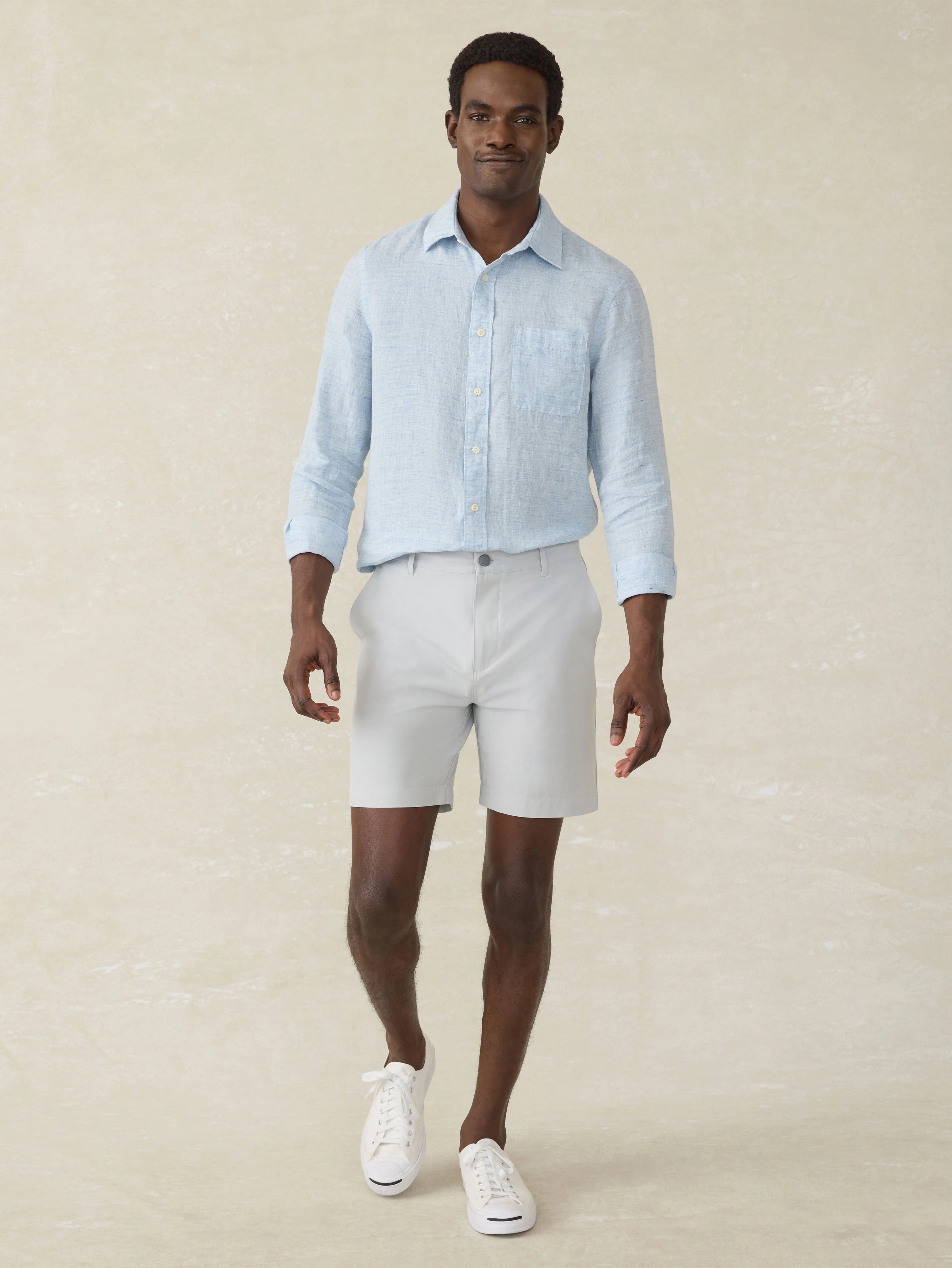 All Day™ Short 2.0 (7") - Stone Secondary image