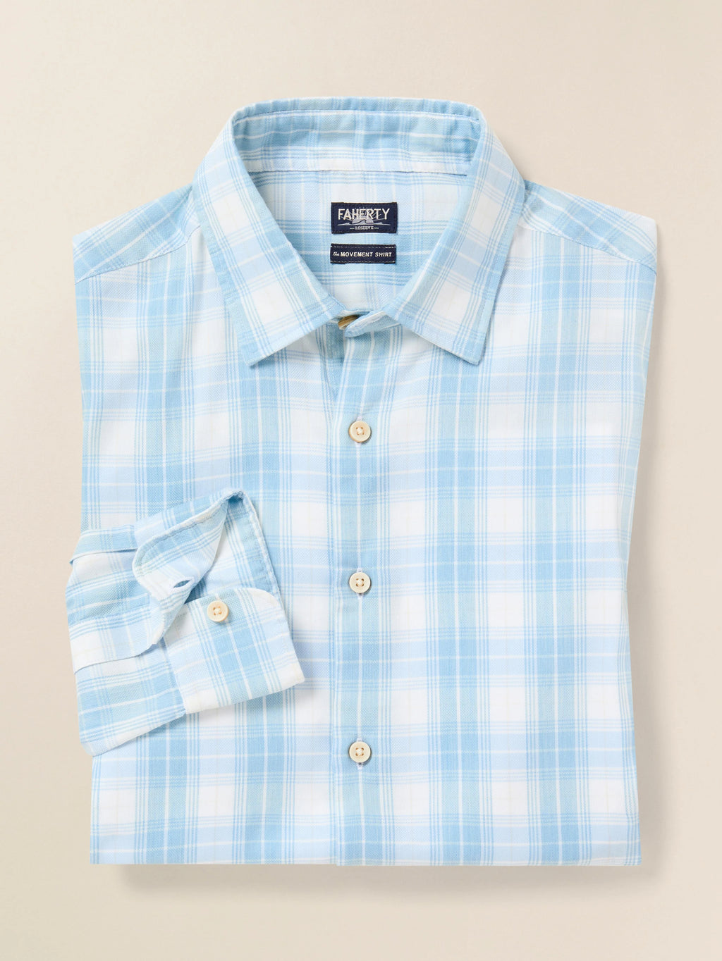 Movement™ Monterey Shirt - Summer Sky Plaid