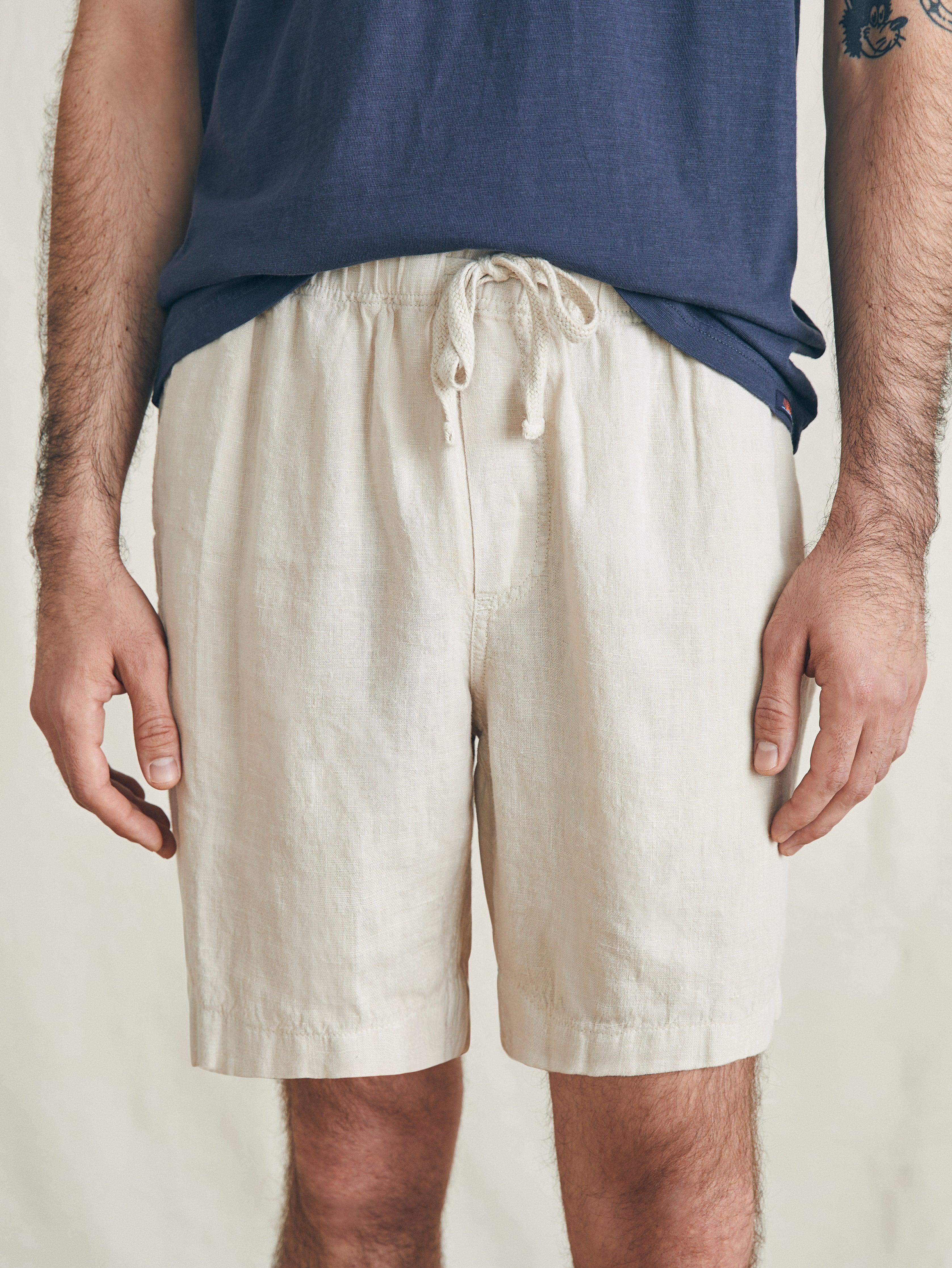 Essential Linen Short (6.5" Inseam) - Weathered Sand Secondary image