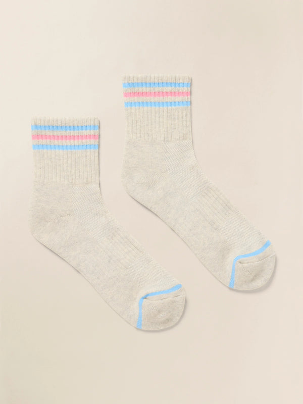 Le Bon Shoppe Girlfriend Sock - Bright Grey