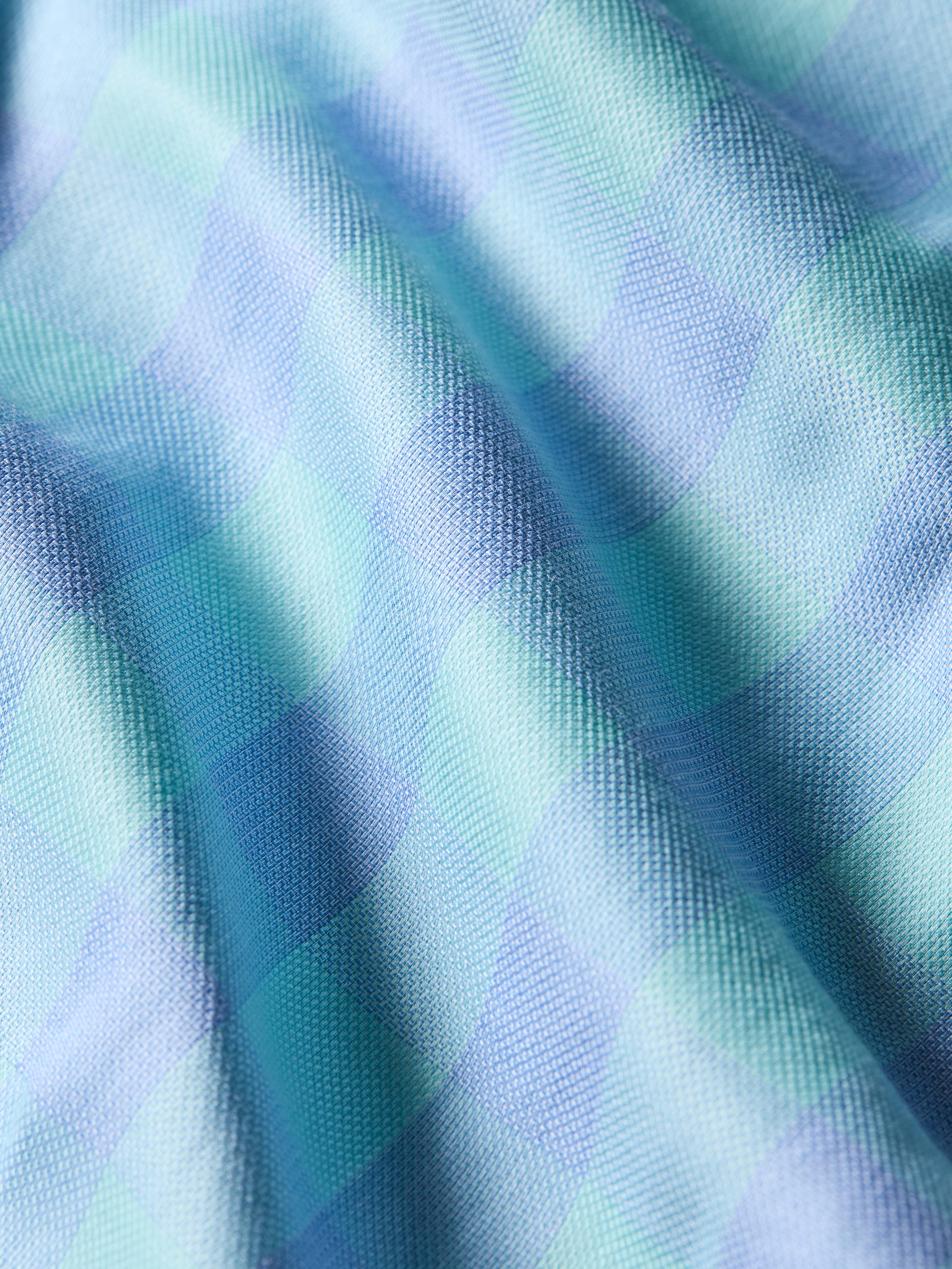Movement™ Monterey Shirt - Lagoon Waters Check Secondary image