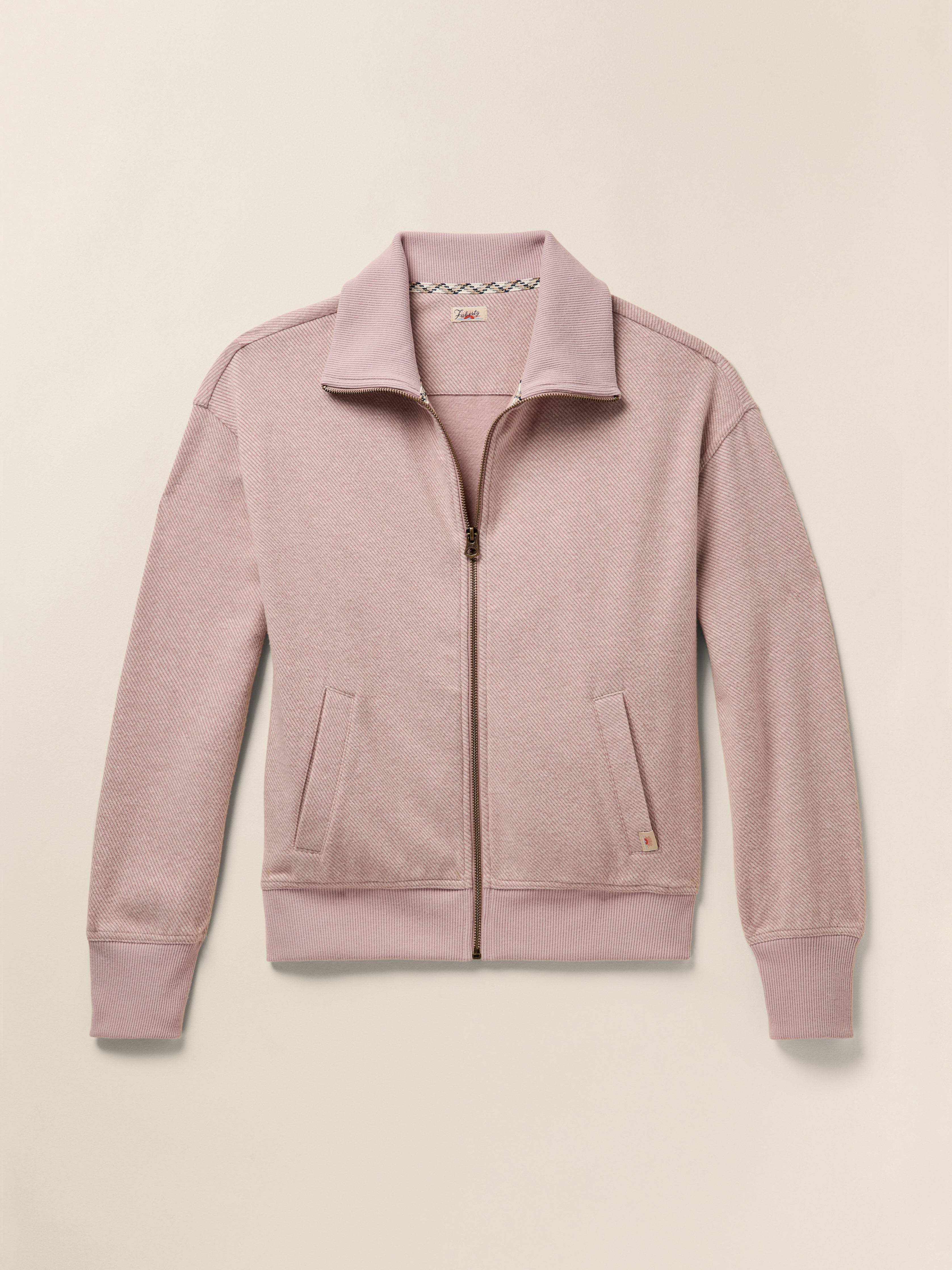 Legend™ Lounge Full Zip - Blush Twill Secondary image