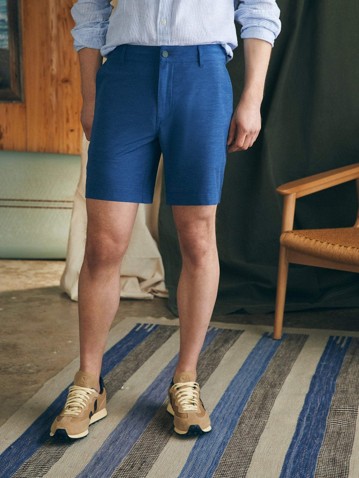 All Day™ Short 1.0 (7") - Navy Main image