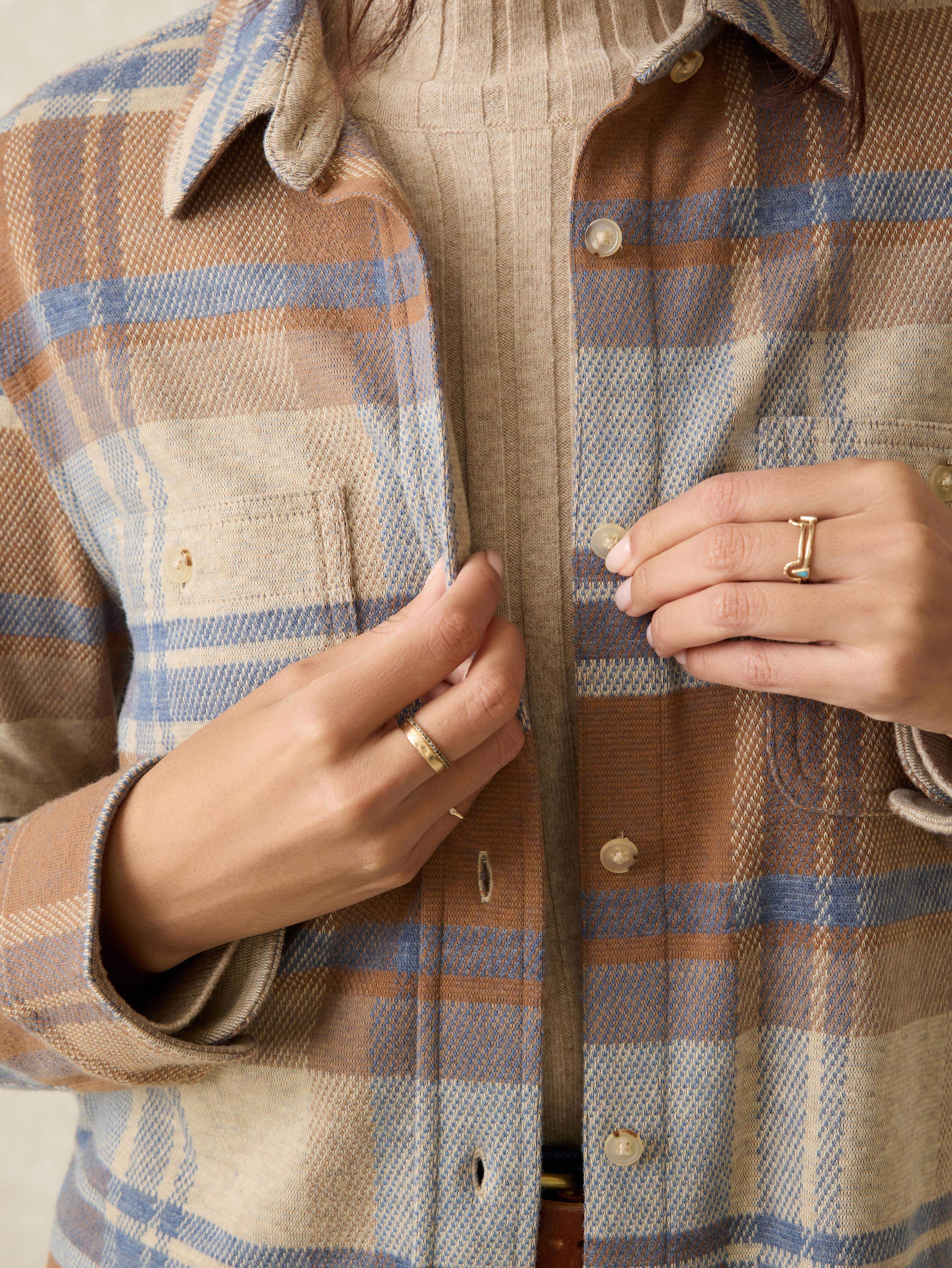 Legend™ Sweater Shirt - Rockland Plaid Secondary image
