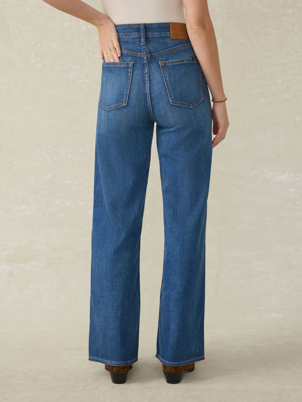 Saturday Denim Wide Leg - Indigo Coast Wash
