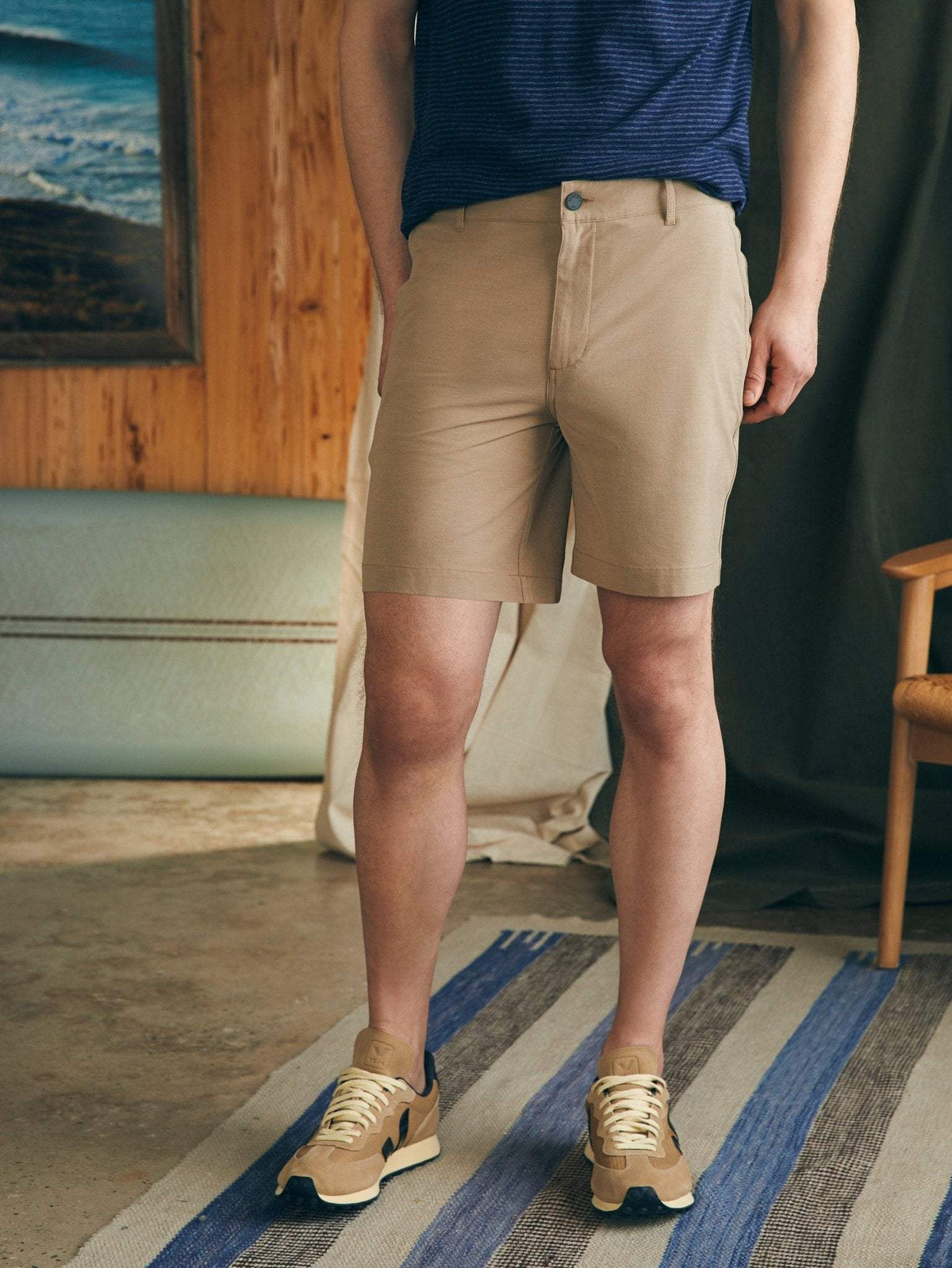 All Day™ Short 1.0 (7") - Khaki Main image