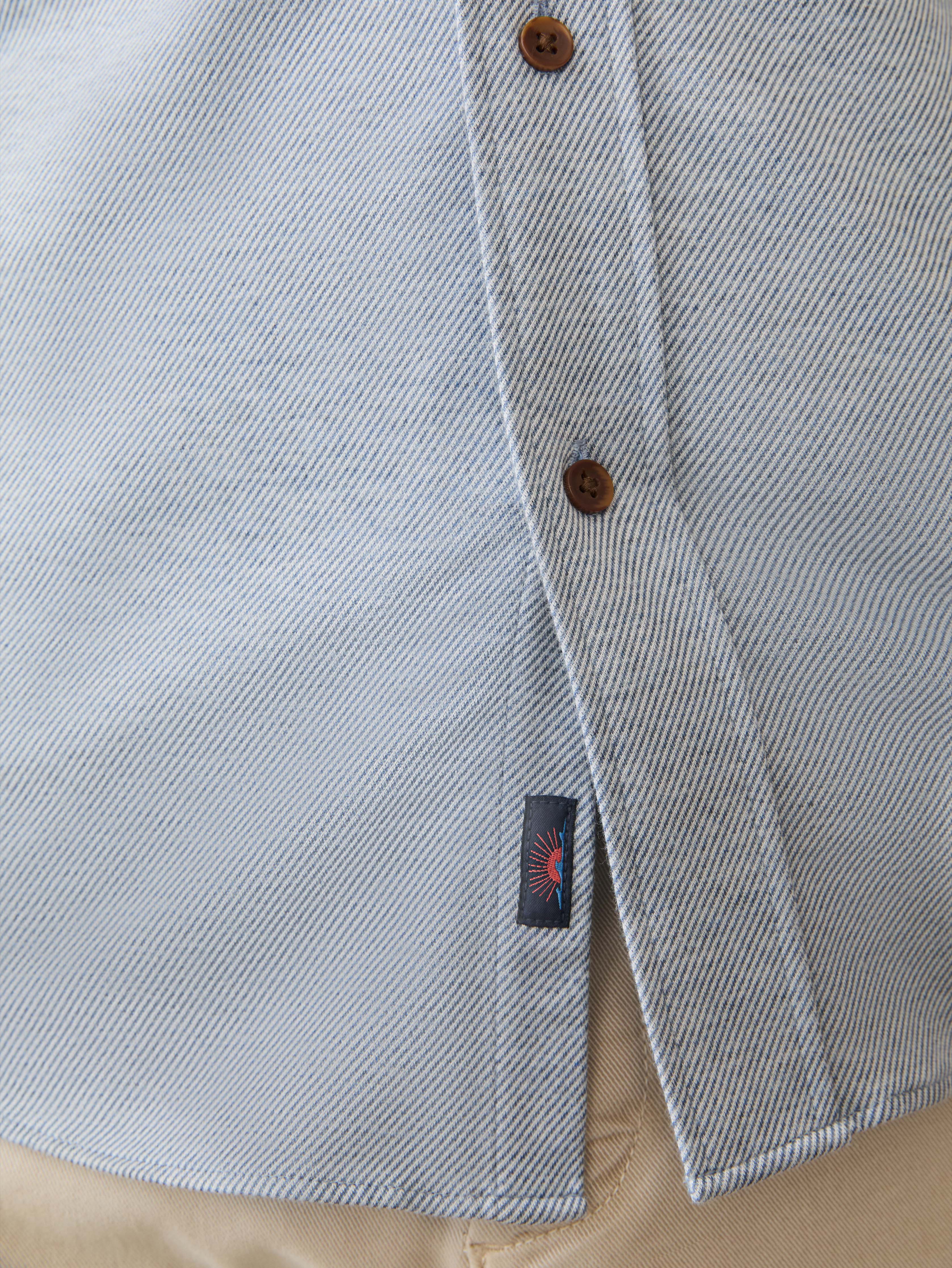 Coastline Knit Shirt - Oceanside Blue Secondary image
